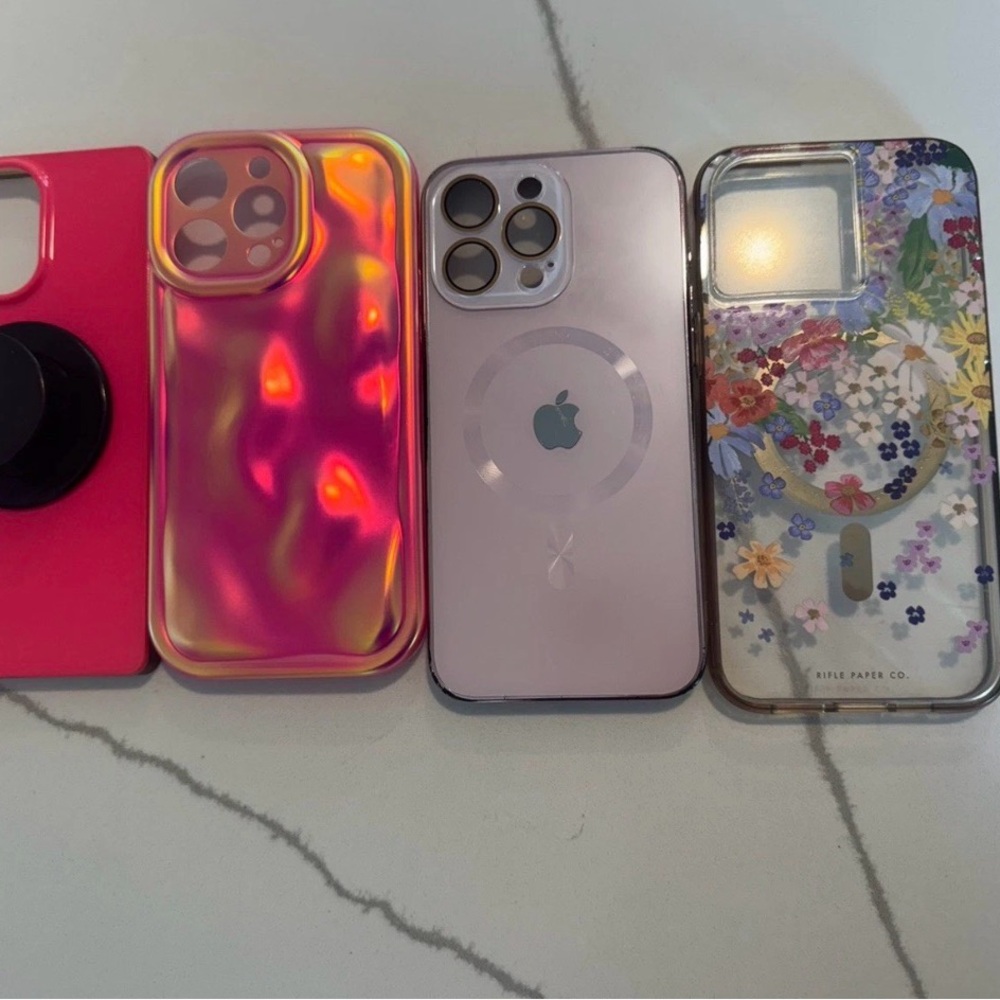 Four iPhone 15 Pro Max Cases